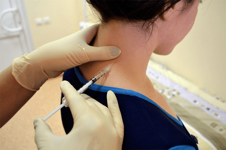 Blocarea anesteziei pentru osteocondroză